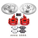 Power Stop 2012 Volkswagen Beetle Front & Rear Z26 Street Warrior Brake Kit w/Calipers