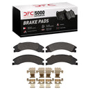 DFC 08-25 Ford E-250 Rear 5000 Advanced Semi Metallic Brake Pads and Hardware Kit