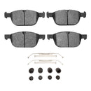 DFC 03-14 Volvo XC90 Front 5000 Advanced Low Metallic Brake Pads and Hardware Kit