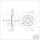 DFC GeoSPEC Coated Rotors - Plain