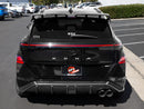 aFe Takeda 2-1/2in 304 Stainless Steel Axle-Back Exhaust w/ Black Tip Hyundai Kona 24-26 L4-1.6L (t)