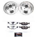 Power Stop 91-92 BMW 318i Front & Rear Z26 Street Warrior Brake Kit