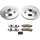 Power Stop 88-96 Chevrolet Corvette Front & Rear Z26 Street Warrior Brake Kit