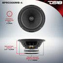 DS18 8in 150 Watts RMS 8 ohm Mid-Bass Loudspeaker