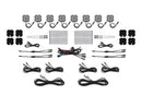 Diode Dyamics Rock Light - Red/White - M8 Magnet 8-Pack
