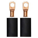 Moroso 3/8in Dia Stud 4 GA Wire Crimp/Solder Battery Cable Terminal Kit (2 Pack)