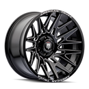 American Truxx AT1919 Evolution 22x12 / 8x170 BP / -44mm Offset / 125.2mm Hub Gls Blk Mill Wheel