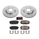 Power Stop 10-13 Kia Forte Front & Rear Z23 Evolution Sport Brake Kit