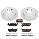 Power Stop 03-07 Jeep Liberty Front & Rear Z17 Evolution Geomet Coated Brake Kit