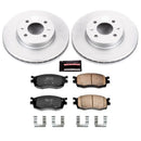 Power Stop 06-07 Hyundai Accent Front & Rear Z17 Evolution Geomet Coated Brake Kit