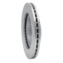 R1 88-92 Ford Probe Front Right Drilled & Slotted Silver Brake Rotor