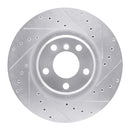R1 12-20 BMW 230i Front & Rear Drilled & Slotted Silver Brake Rotor Set