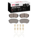 DFC 95-04 Toyota Tacoma Front & Rear Rotors with 5000 Advanced Brake Pads w/Drums/Shoes/Hardware