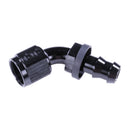 Russell 8AN Twist-Lok 60 Degree Hose End - Black