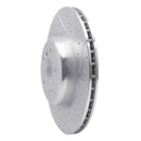 R1 17-25 BMW X5 Front & Rear Drilled & Slotted Silver Brake Rotor Set