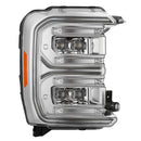 AlphaRex 2023 Ford F250-F450SD  Luxx Series LED Proj Hdlights/ Chrome Activation Lt/ Seq Signal/DRL