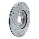 R1 15-25 BMW 228I Gran Coupe Front Right Drilled & Slotted Geo-Carbon Rotor