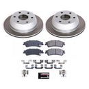 Power Stop 03-05 Chevrolet Astro Front and Rear Semi-Coated Rotor Kit