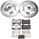 Power Stop 2009 Nissan 350Z Front and Rear Z26 Street Kit w/Cals