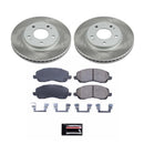 Power Stop 01-05 Chrysler Sebring Front and Rear Semi-Coated Rotor Kit