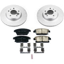 Power Stop 16-18 Cadillac ATS Front & Rear Z17 Evolution Geomet Coated Brake Kit