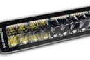 Go Rhino Xplor Blackout Combo Series Dbl Row LED Light Bar w/Amber (Side/Track Mount) 32in. - Blk