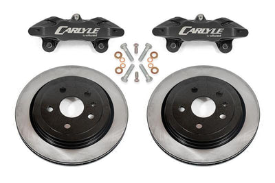 BMR 14-19 Chevrolet Corvette 17in Conversion Kit w/ Solid Rotors & Black Calipers