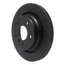 R1 95-02 BMW M3 Rear Right Slotted Black Brake Rotor