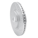 R1 14-19 Nissan X-Trail Front Drill & Slot Silver Rotors