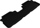 3D MAXpider 2008-2013 Toyota Highlander Hybrid Kagu 1st & 2nd & 3rd Row Floormats - Black