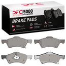 DFC 01-07 Chrysler Town & Country Front 5000 Advanced Semi Metallic Brake Pads