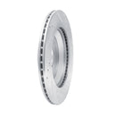 R1 19-23 Subaru Crosstrek Rear Right Drilled & Slotted Silver Brake Rotor