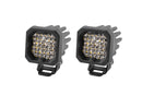 Diode Dynamics Stage Series C1 LED Pod Sport - White Flood Standard RBL (Pair)