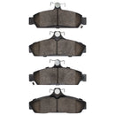 DFC 84-87 Chevrolet Corvette Front 5000 Advanced Semi Metallic Brake Pads and Hardware Kit