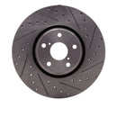 DFC 09-11 Lexus GS350 Front Rotors with 5000 Advanced Brake Pads w/Hardware