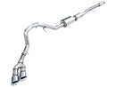 AWE Tuning 2021+ GMC Suburban/Yukon XL 5.3L 0FG Side Exit Catback Exhaust - Chrome Silver Tips