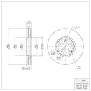 DFC GeoSPEC Coated Rotors - Plain
