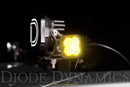 Diode Dynamics Stage Series C1 LED Pod Sport - Yellow Spot Standard ABL (Pair)