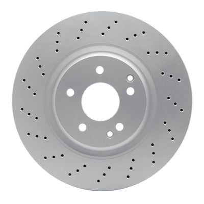 DFC 03-11 Mercedes-Benz C230 Front Drilled GeoSPEC Coated Rotor