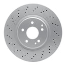 DFC 03-11 Mercedes-Benz C230 Front Drilled GeoSPEC Coated Rotor