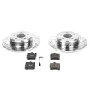 Power Stop 06-08 Mercedes-Benz SLK280 Front & Rear Z23 Evolution Brake Kit
