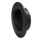 R1 07-09 Hyundai Santa Fe Rear Right Drilled & Slotted Black Brake Rotor
