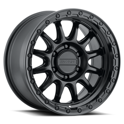 Raceline 960B Alpha 18X9 / 8X165.1 BP / 18mm Offset / 130.81 Bore - Satin Black Wheel