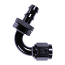 Russell 6AN Twist-Lok 120 Degree Hose End - Black
