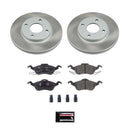 Power Stop 01-04 Ford Focus Front and Rear Semi-Coated Rotor Kit