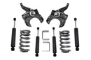 MaxTrac 73-87 Chevrolet C10 2WD 5in/5in Lowering Coil Kit (1in Rotor)