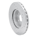 R1 16-23 Mercedes-Benz Viano (Mexico) Front Left Drilled & Slotted Silver Brake Rotor