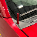 Wehrli 07.5-19 Chevrolet 6.6L Duramax Billet TIG Torch Stubby Antenna - Gloss White