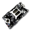 Edelbrock Chevy Small Block Performer RPM AIR-Gap Intake Manifold Black Plasma Finish