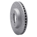 R1 67-70 Chevrolet Caprice Front Right Drilled & Slotted Geo-Carbon Rotor